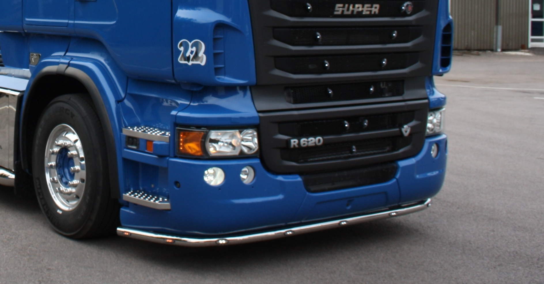 Front Spoiler Bar Lowline V12 Scania 2005-2016