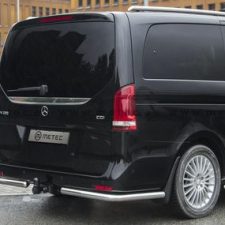 Rear corner bars for vans