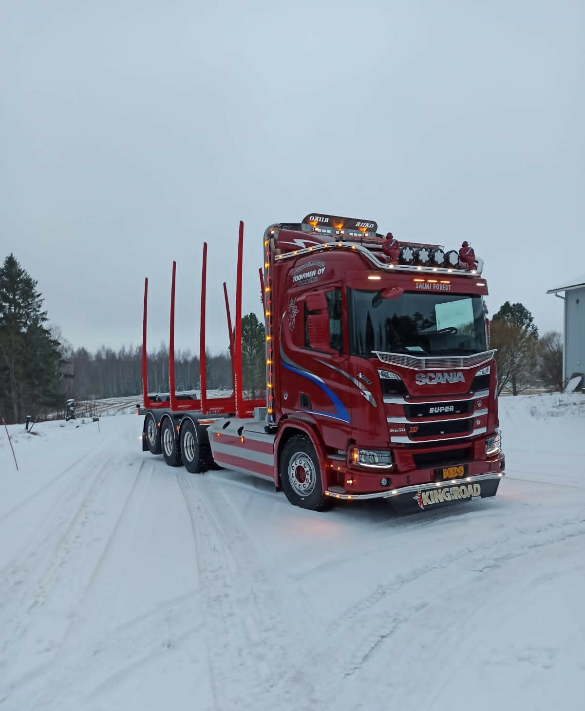 Front Spoiler Bar Lowline V05 Scania Nextgen XT