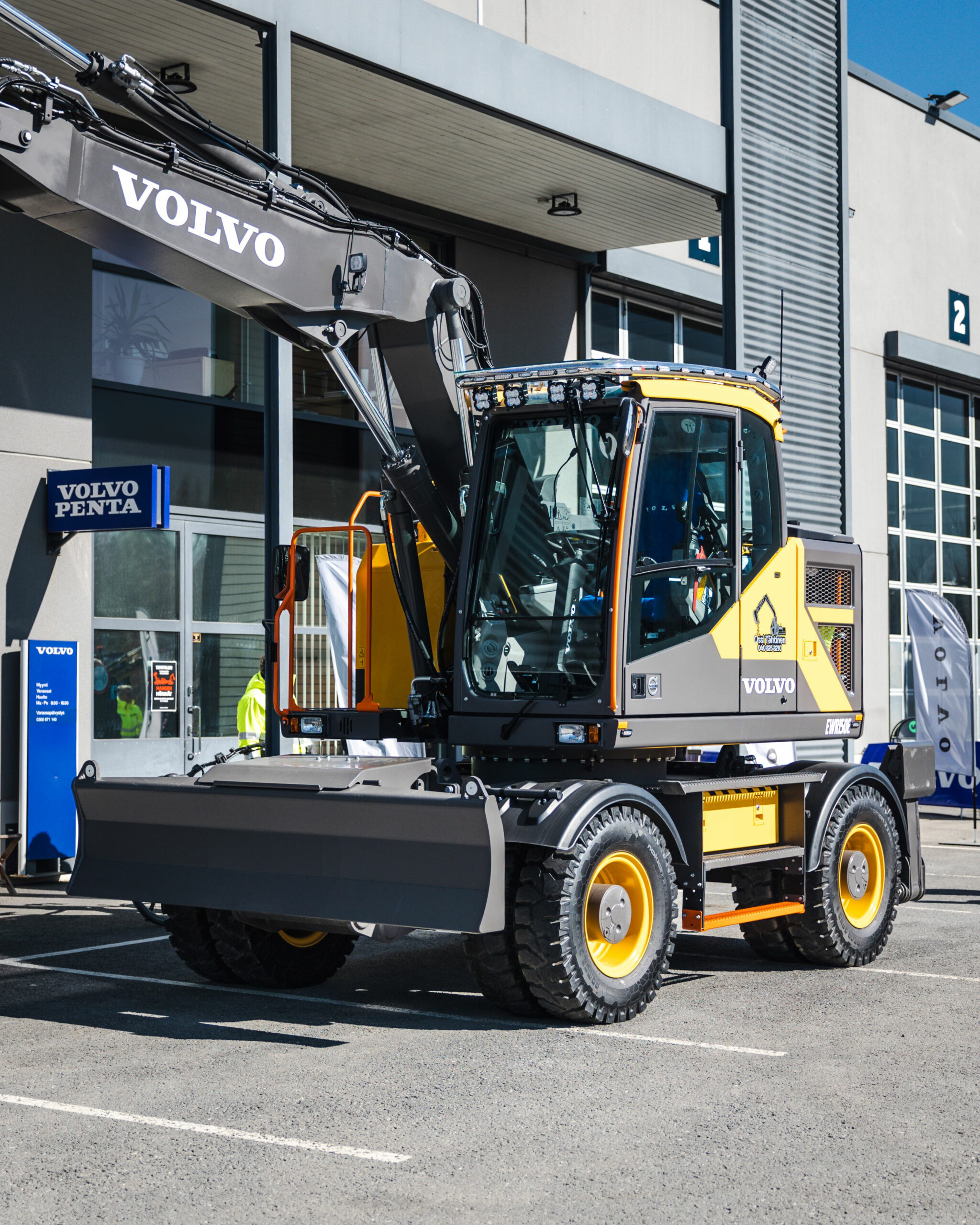 Roof Bar Volvo EC/ EW/ ECR/ EWR Excavators
