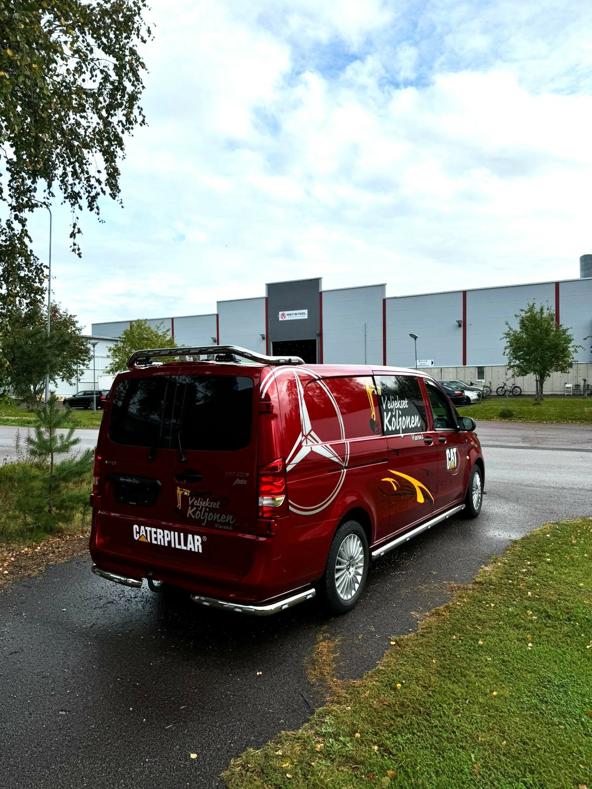 Rear Corner Bars MB Vito/V 2024- A2, A3