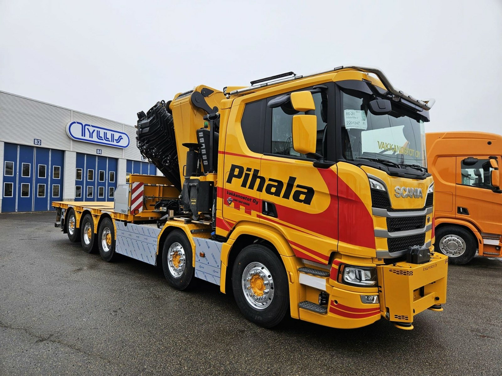 Roof Bar Basic Long V75 Scania NextGen - 20L Low S12