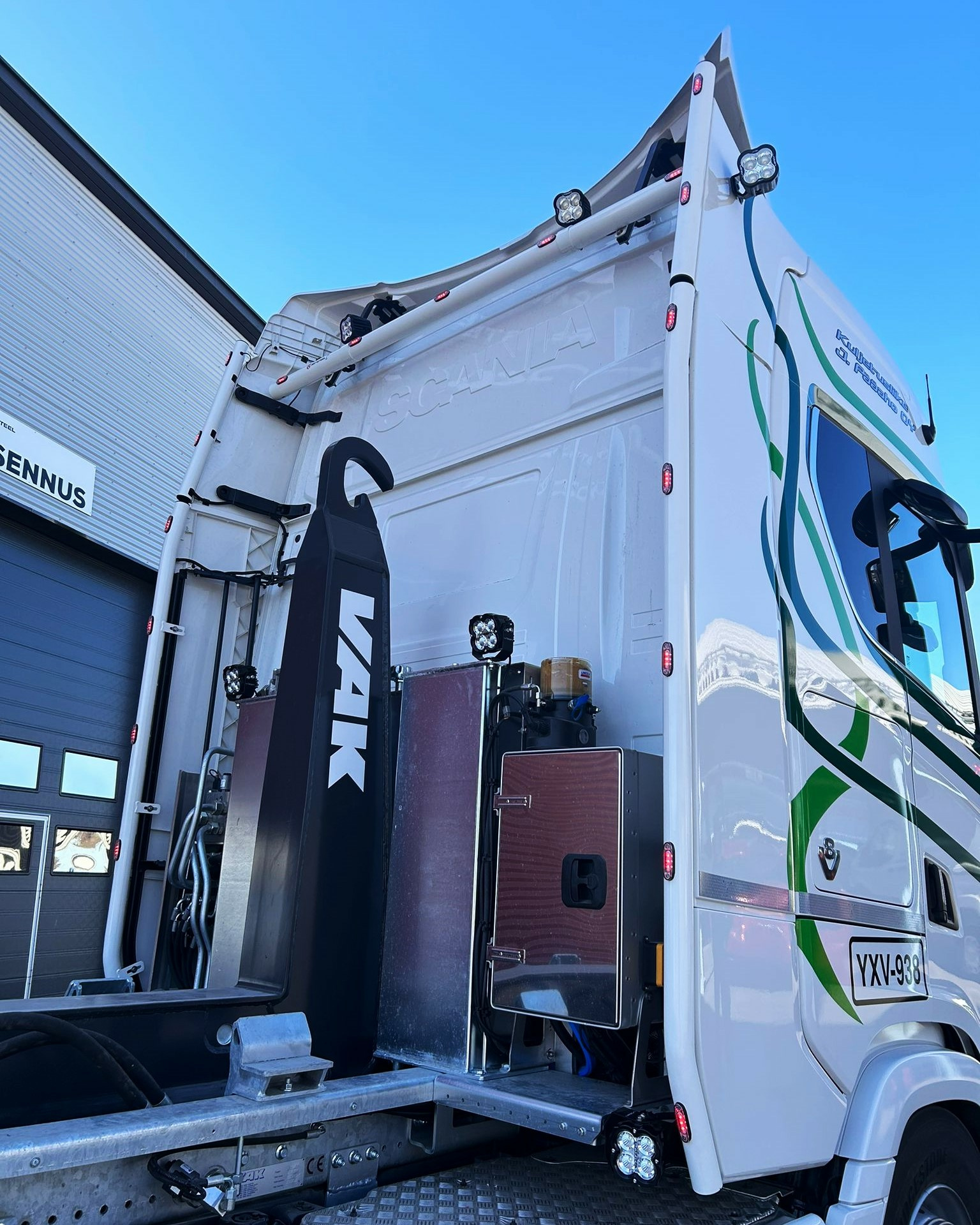 Decorative Pipes V-Line V15 Scania NextGen S Highline S45/53