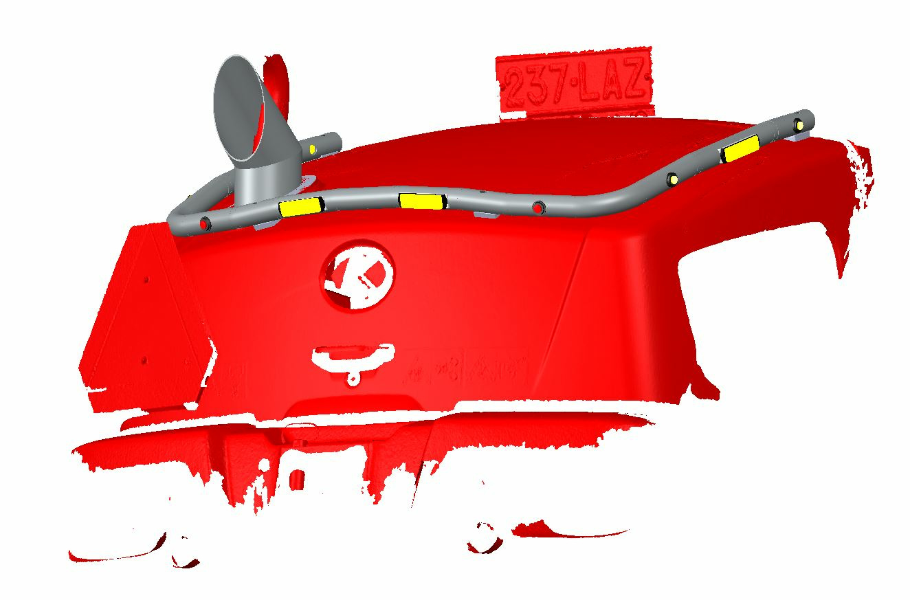 Counterweight Bar Kubota R070 and R090