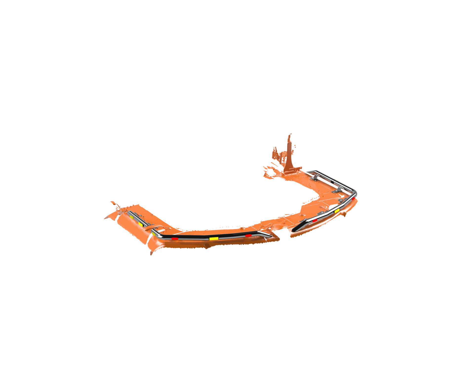 Counterweight Bar Hitachi ZX225USRLC-7
