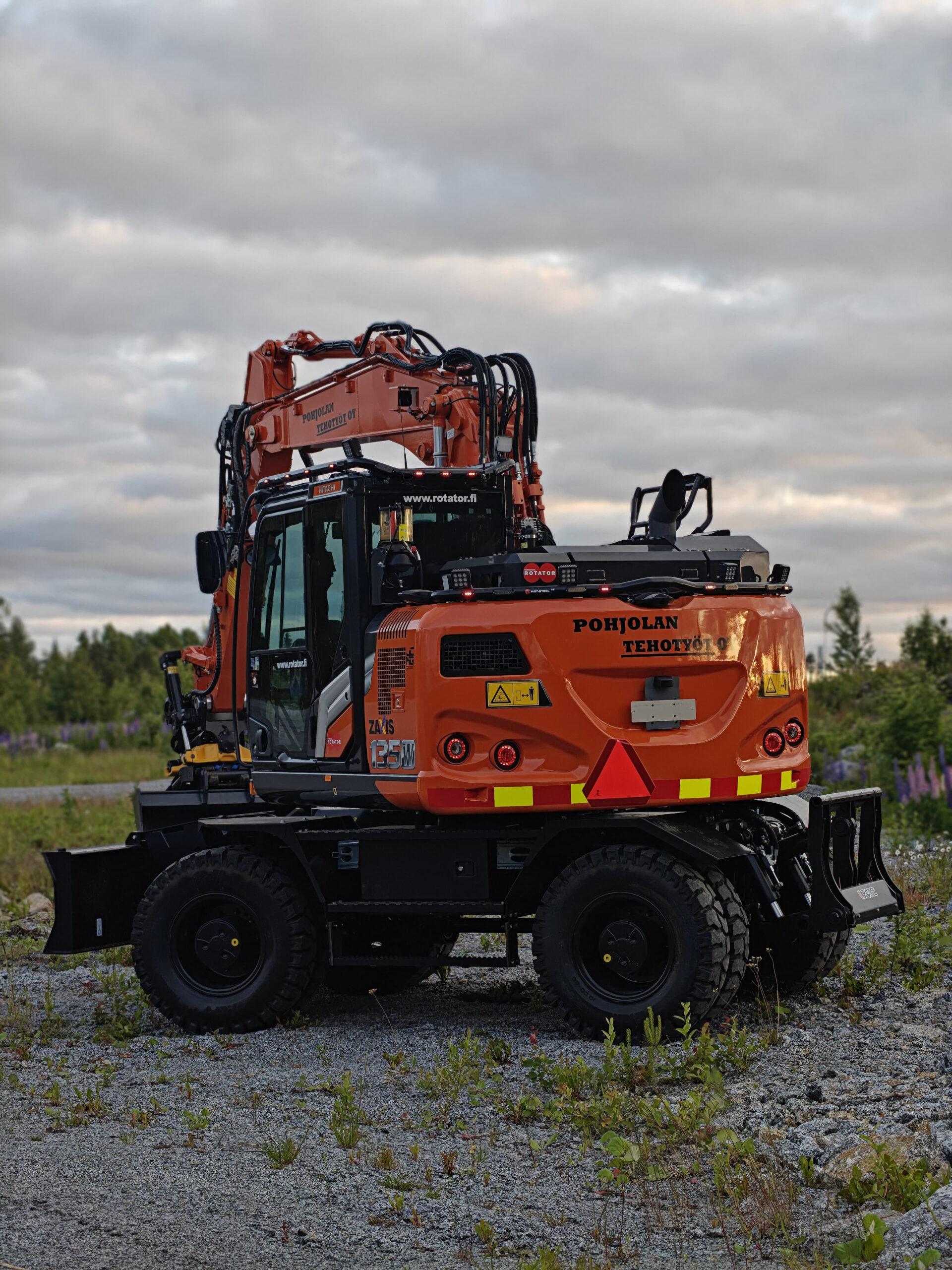 Counterweight Bar Hitachi ZX135W-7 (Wheeled Version)