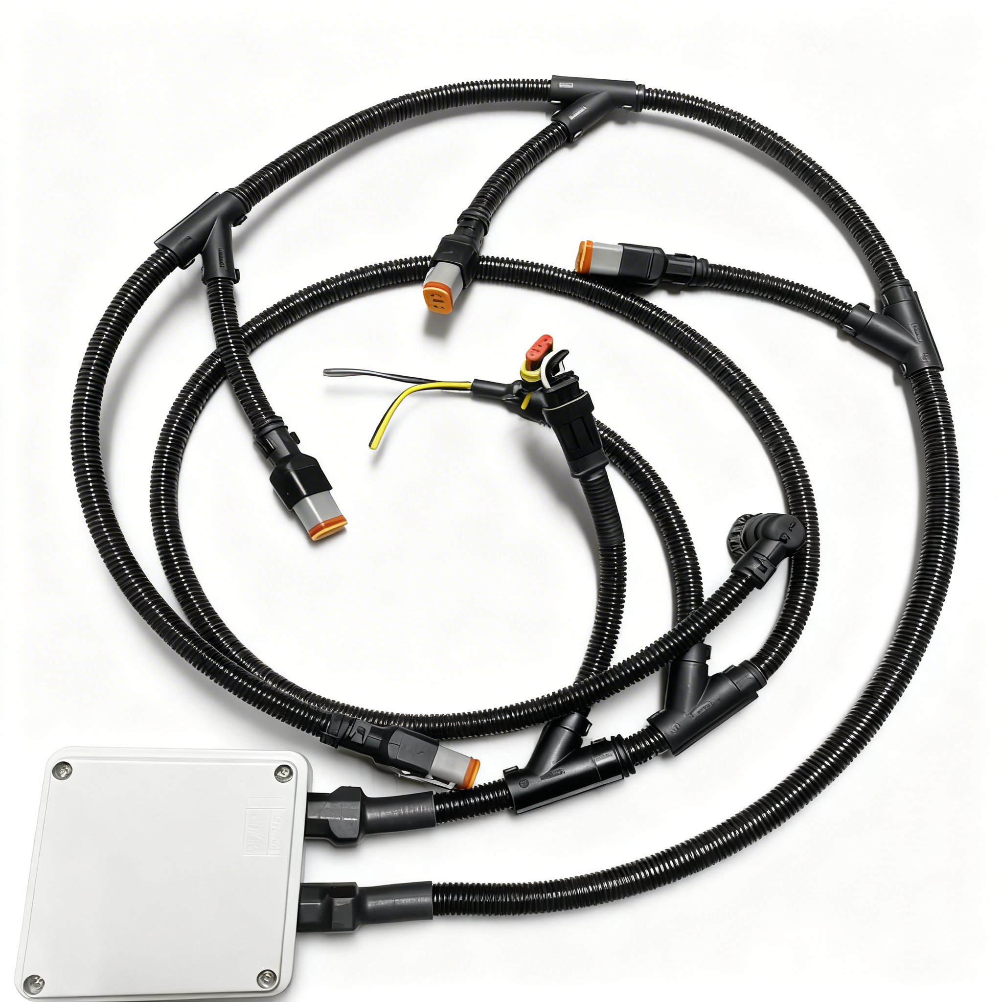 Wiring Harness for Bull Bar – 4x4-Pin DT